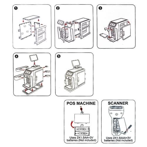 Bavytoy Supermarket s příslušenstvím