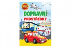 Pracovní sešit 101 aktivit s nálepkami dopravní prostředky