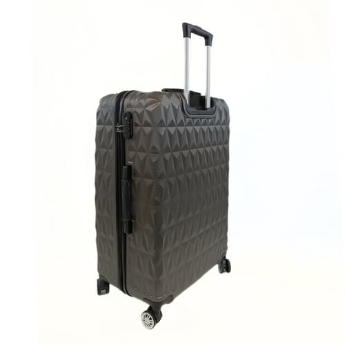 Bavy Cestovní kufr skořepinový 28" Diamond Dark grey