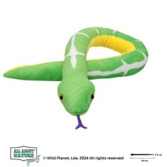 Wild Planet - Hroznýš smaragdový plyš