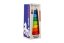 Věž/Pyramida barevná stohovací skládačka 9ks plast v krabičce 8x21x8cm 18m+