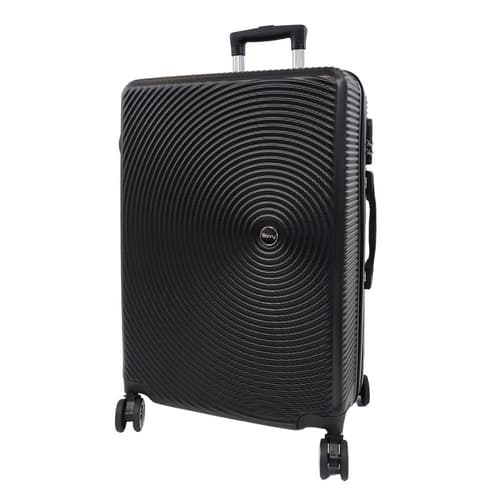 Bavy Cestovní kufr skořepinový 24" Circle Black