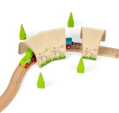 Bigjigs Rail Zakřivený tunel