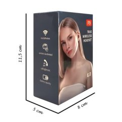 Bluetooth sluchátka s mikrofonem černé