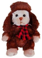 VICTOR medvěd hnědý v ušance (18 cm)