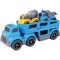 Bavytoy Set truck s autíčky modrý