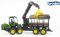 Bruder 2133 Vyvážecí traktor se 4 kládami