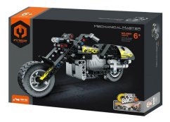 Stavebnice iM.MASTER motorka na zpětné natažení plast 183 dílků