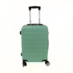 Bavy Cestovní kufr skořepinový 20" Diamond Light green