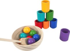 2Kids Toys Duhové kuličky a kalíšky 7 barev