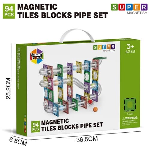 Magnetická stavebnice Bludiště 94 ks