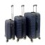 Bavy Cestovní kufr skořepinový Diamond Navy - set 3 ks