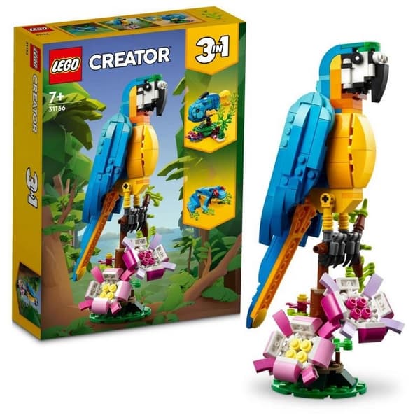 Lego Creator 31136 Exotický papoušek 3v1