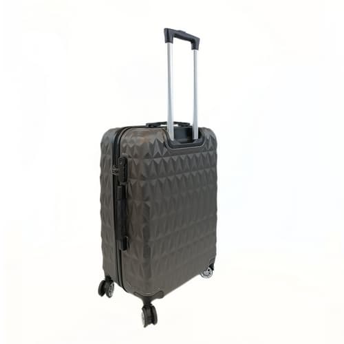 Bavy Cestovní kufr skořepinový 24" Diamond Dark grey