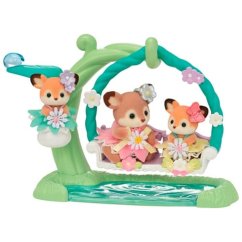 Sylvanian Families Jelínci na květinové houpačce