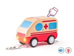 Auto sanitka se zvuky a světlem, setrvačník