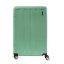 Bavy Cestovní kufr skořepinový 28" Stripes Light green