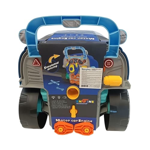 Bavytoy Autodílna TRUCK modrý dětská sada automechanik