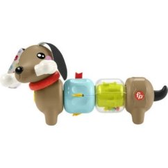 Chrastící a klapající jezevčík Fisher Price