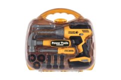 Sada nářadí s aku vrtačkou v kufříku
