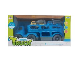 Bavytoy Set truck s autíčky modrý