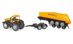 SIKU Farmer 1858 - Traktor se sklápěcím přívěsem 1:87