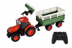 Traktor Zetor RC s vlekem plast 42cm 2,4GHz