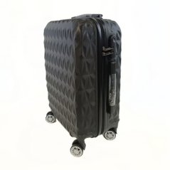 Bavy Cestovní kufr skořepinový Diamond Black - set 3 ks