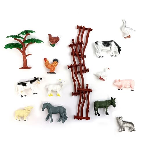 Bavytoy tuba se zvířátky 18 ks