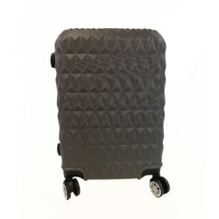 Bavy Cestovní kufr skořepinový 20" Diamond Dark grey