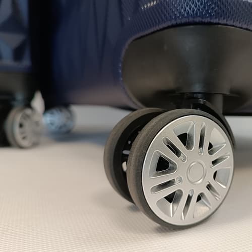 Bavy Cestovní kufr skořepinový 20" Diamond Navy
