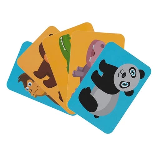 Montessori vzdělávací puzzle africká zvířata