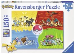 Ravensburger Puzzle 150 dílků Druhy Pokémonů