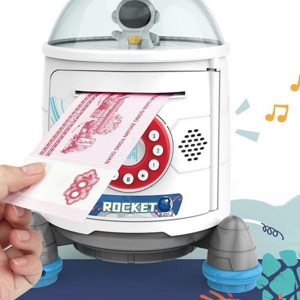 Bavytoy Dětský trezor raketa