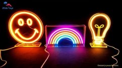 2Kids Toys LED NEON LIGHT lampička Motýlek
