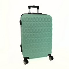 Bavy Cestovní kufr skořepinový 24" Diamond Light green