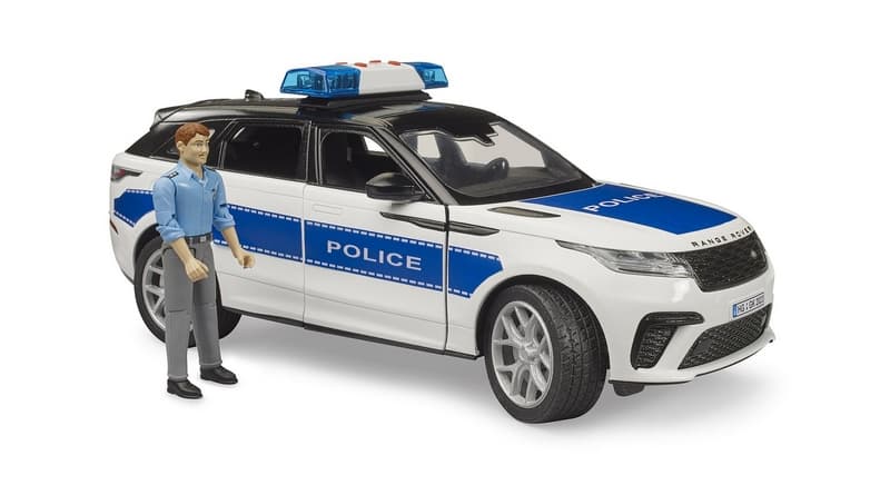 Bruder 2890 - Range Rover Velar policejní vozidlo s policistou