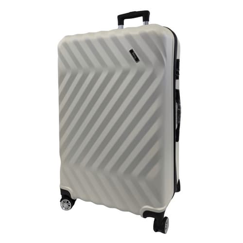 Bavy Cestovní kufr skořepinový 28" Waves White