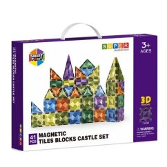 Magnetická stavebnice Diamantová stavba 41 ks