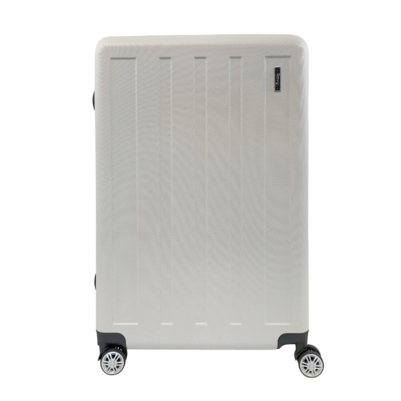 Bavy Cestovní kufr skořepinový 28" Stripes White