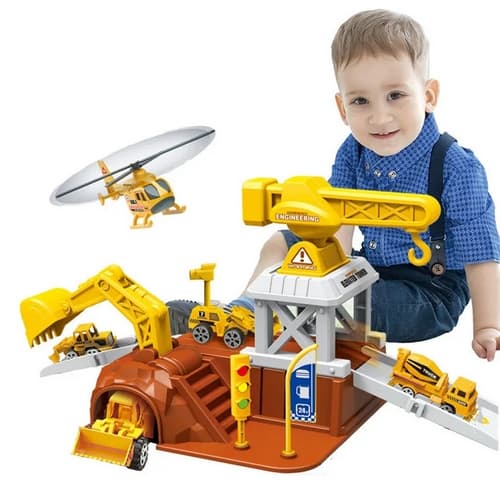 Bavytoy Parkovací set stavba