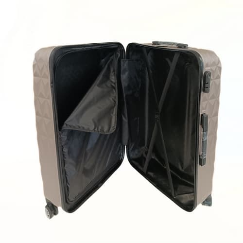 Bavy Cestovní kufr skořepinový 28" Diamond Gold beige