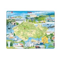 Česká republika památky - Vzdělávací puzzle