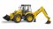 Bruder 2454 JCB 5CX ECO Bagr s čelním nakladačem