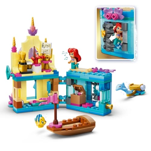 Lego Disney 43285 Ariel a její kouzelný miniaturní palác