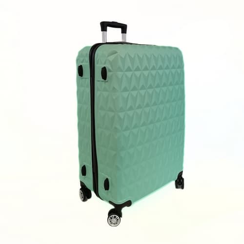 Bavy Cestovní kufr skořepinový 28" Diamond Light green