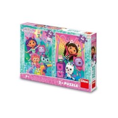 Puzzle Gábinin kouzelný domek 24 + 48 dílků