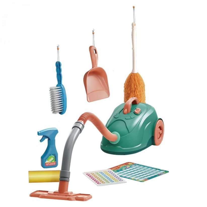 Dětský vysavač s příslušenstvím