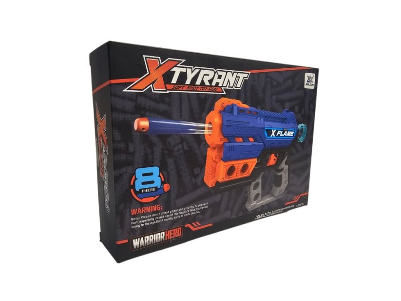 Pistole s pěnovými náboji X FLAME