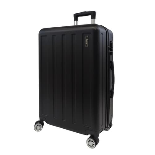 Bavy Cestovní kufr skořepinový 24" Stripes Black